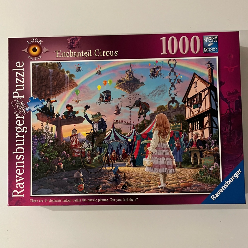 Ravensburger Enchanted Circus Puzzle - 1000 piece